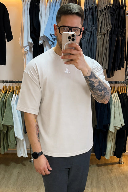 Polera Boxy Fit - Beige
