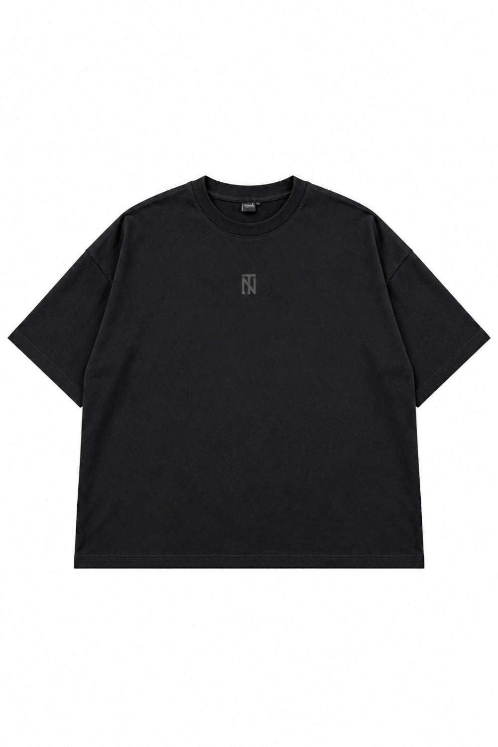 Polera Boxy Oversize - Negro