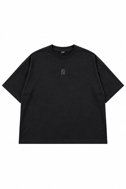 Polera Boxy Oversize - Negro