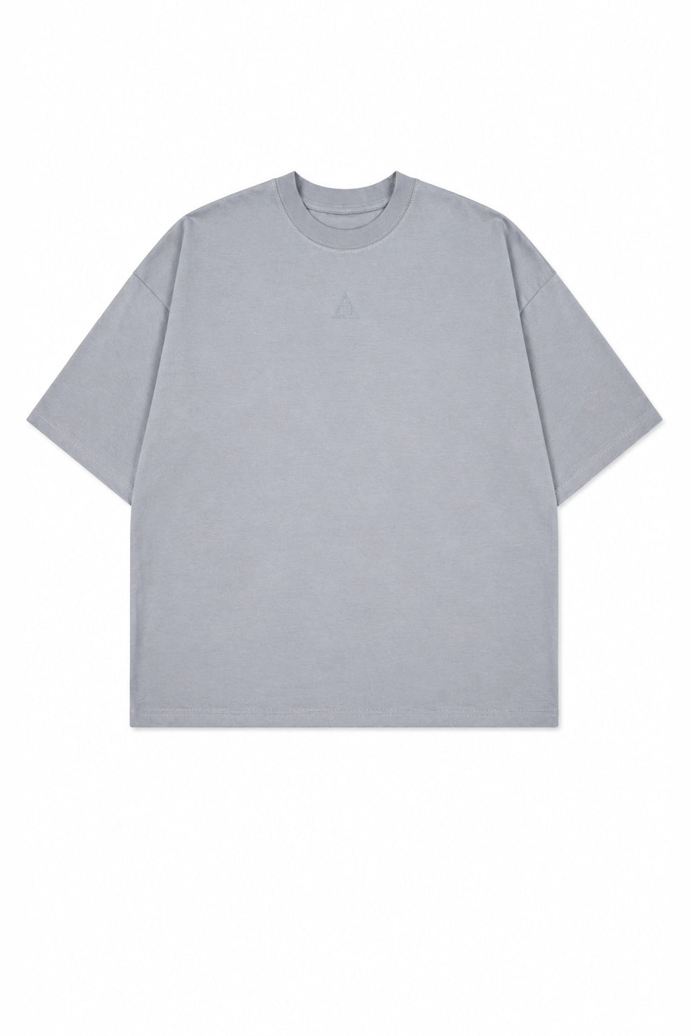 Polera Boxy Fit - Plomo Plata - Plomo Plata / S