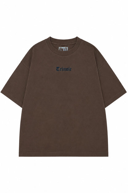 Polera Oversize (EXTRA HEAVY WEIGHT) - Marrón