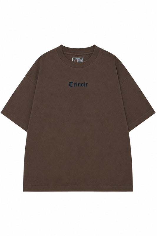 Polera Oversize (EXTRA HEAVY WEIGHT) - Marrón