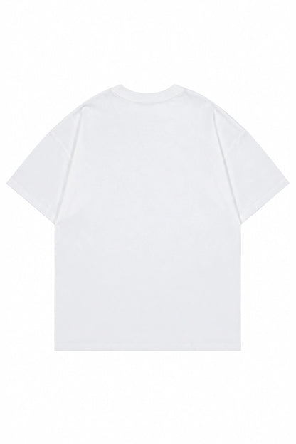 Polera Oversize Normal -  Heavy Cotton - Blanco