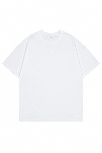 Polera Oversize Normal -  Heavy Cotton - Blanco