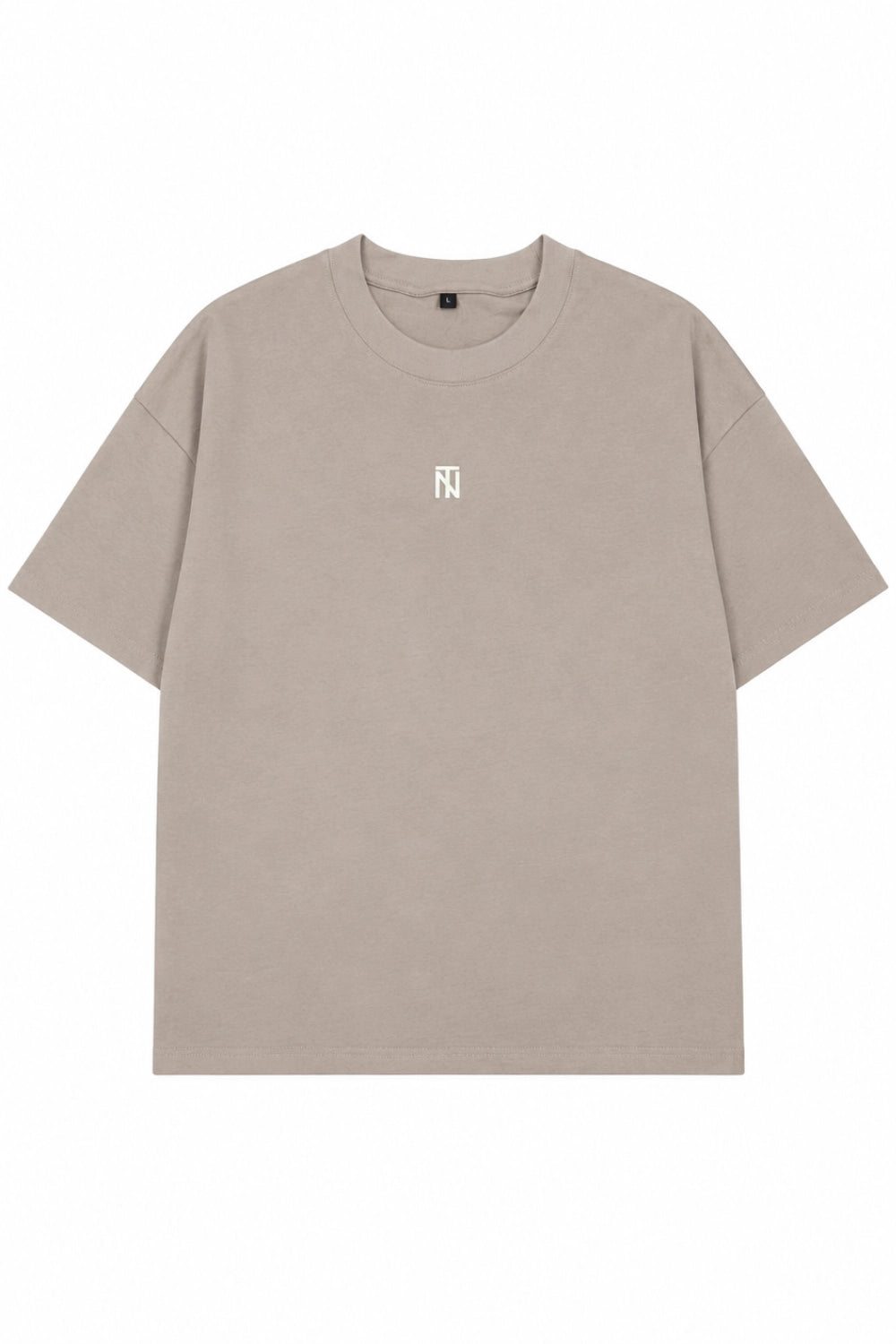 Polera Oversize Normal -  Heavy Cotton - Caqui