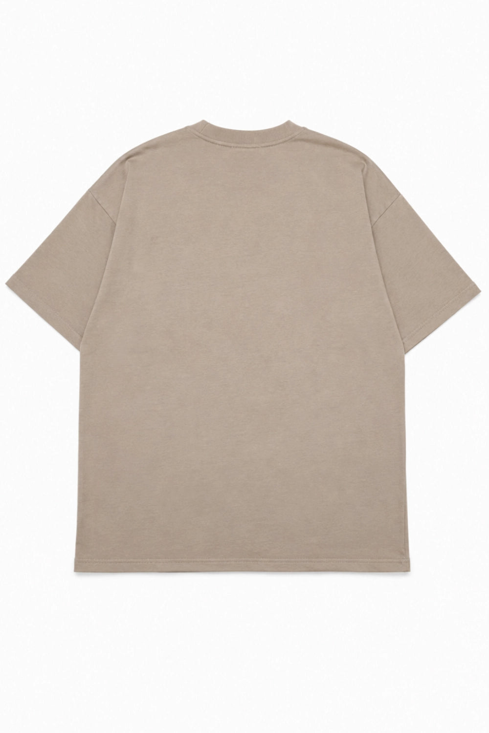 Polera Oversize Normal -  Heavy Cotton - Caqui