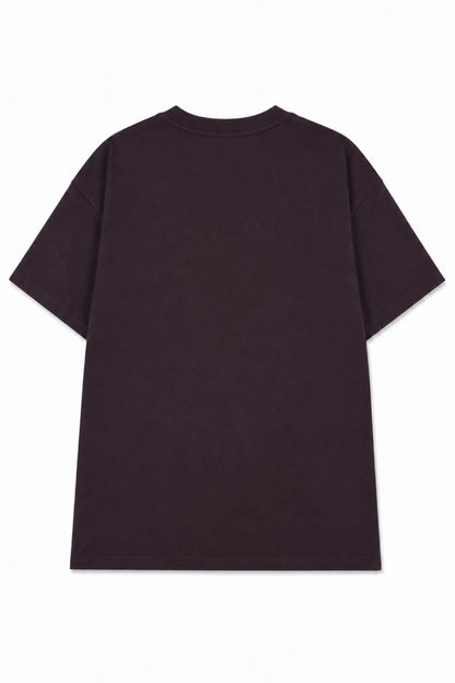 Polera Oversize Normal -  Heavy Cotton - Dark Chocolate