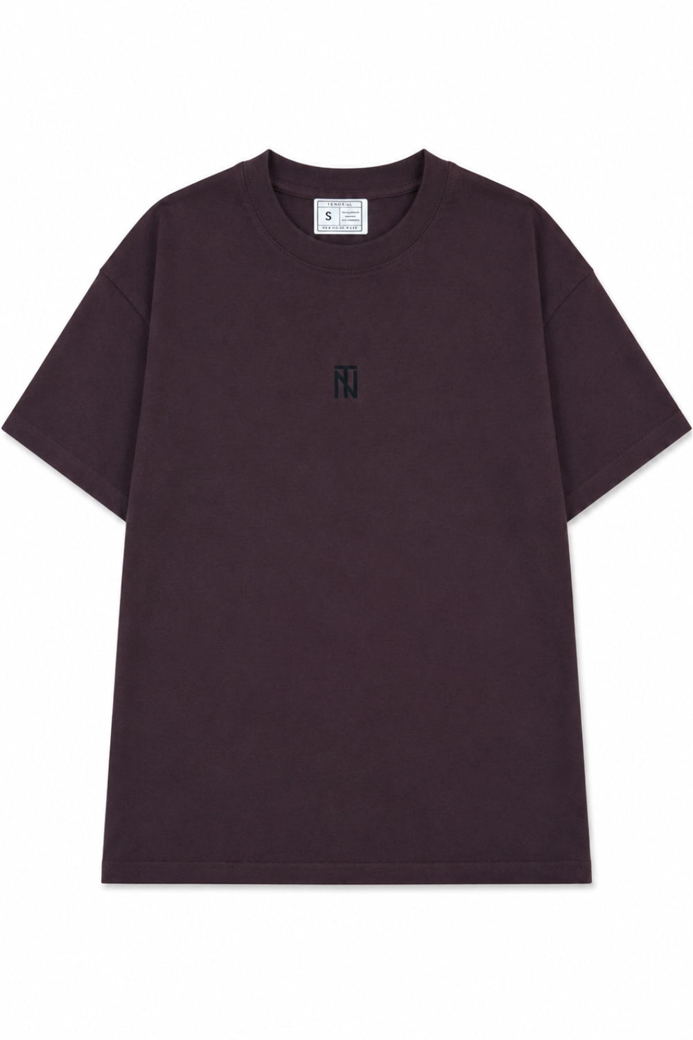 Polera Oversize Normal -  Heavy Cotton - Dark Chocolate