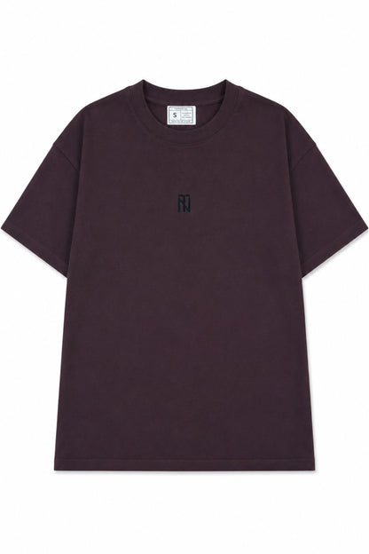 Polera Oversize Normal -  Heavy Cotton - Dark Chocolate