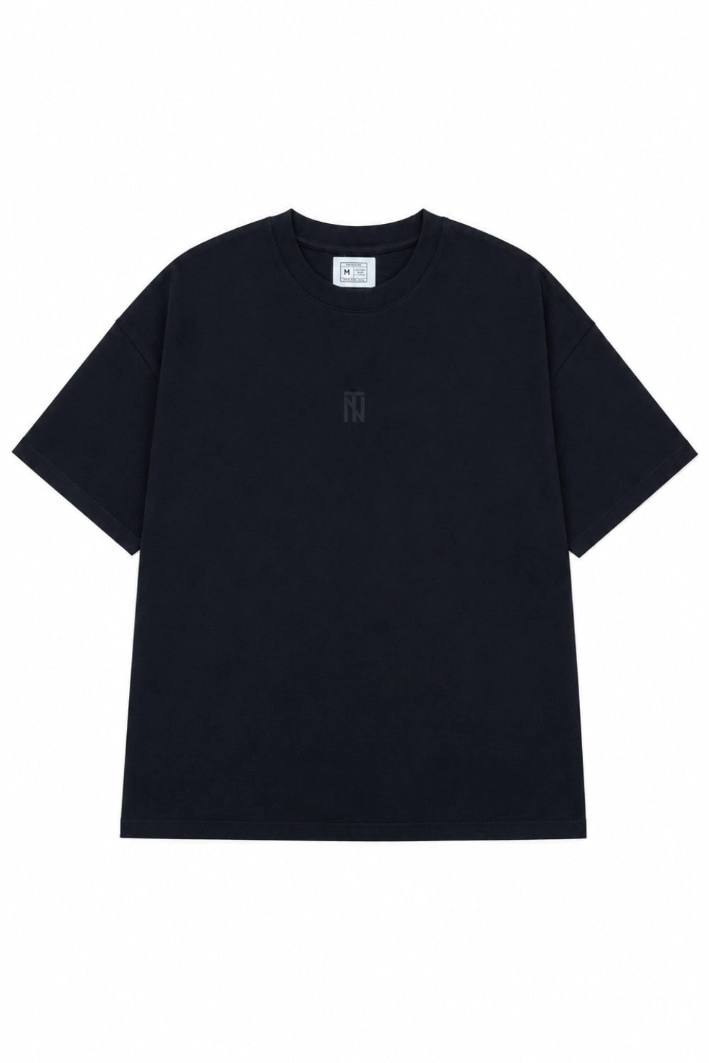 Polera Oversize Normal -  Heavy Cotton - Negro