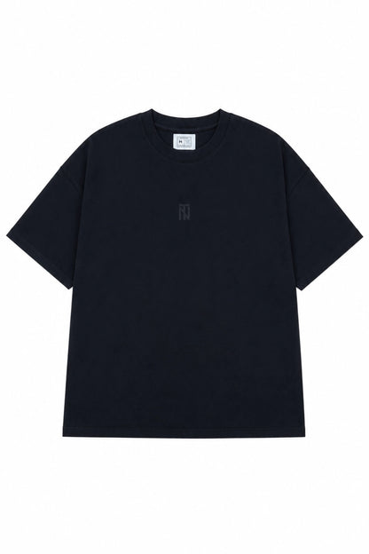 Polera Oversize Normal -  Heavy Cotton - Negro