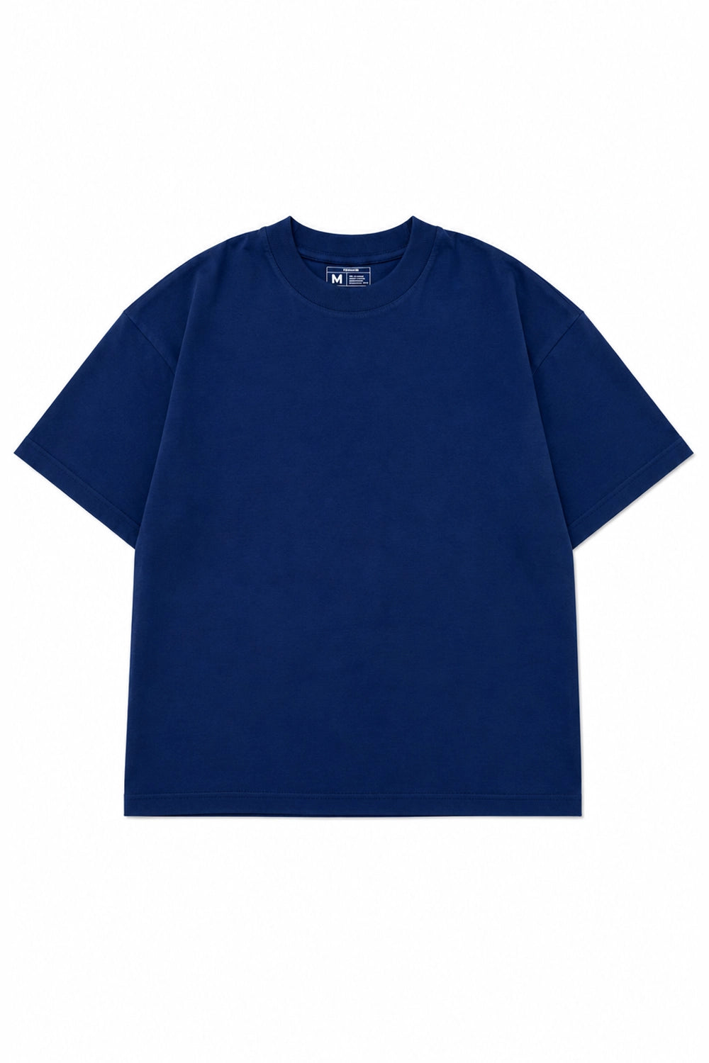 Polera Oversize High Cotton Premium - Azul - Azul / S