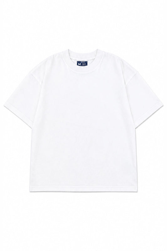 Polera Oversize High Cotton Premium - Blanco Hueso