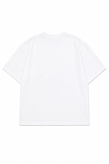 Polera Oversize High Cotton Premium - Blanco Hueso