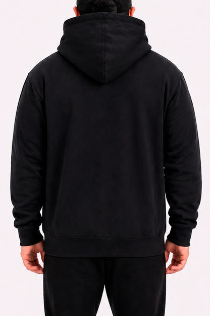Polerón Hoodie High Cotton - Negro