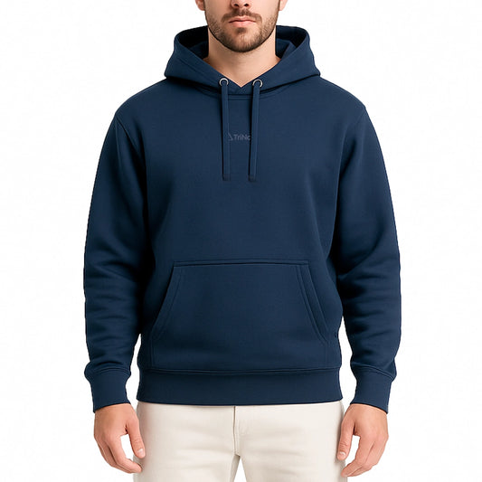 Polerón Hoodie Básico - Azul