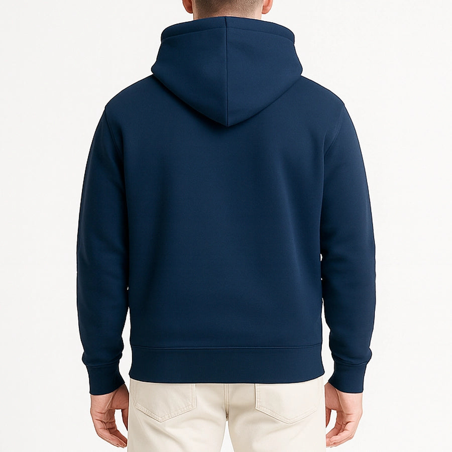Polerón Hoodie Básico - Azul