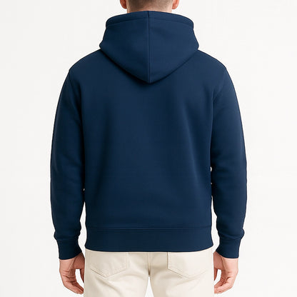 Polerón Hoodie Básico - Azul