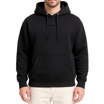Polerón Hoodie Básico - Negro