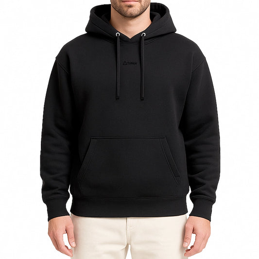 Polerón Hoodie Básico - Negro