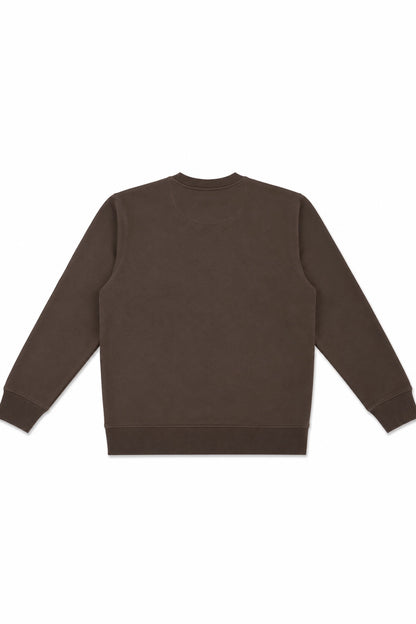 Polerón Crewneck TRINOIR - Marrón