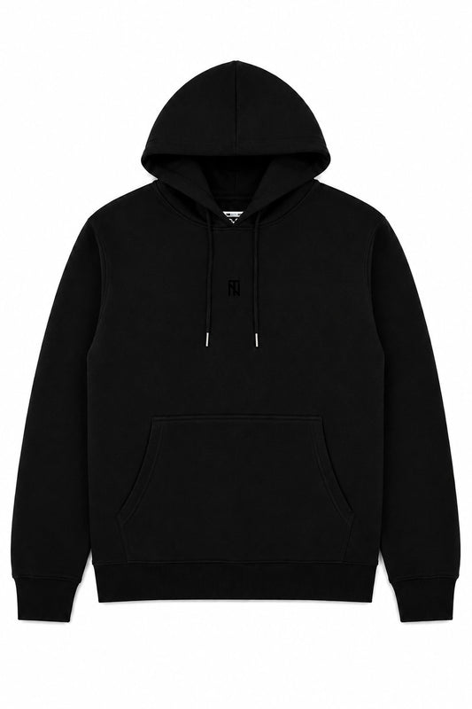 Poleron Hoodie Heavy Cotton - Negro