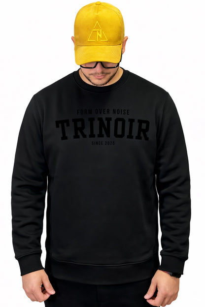 Polerón Crewneck TRINOIR - Negro