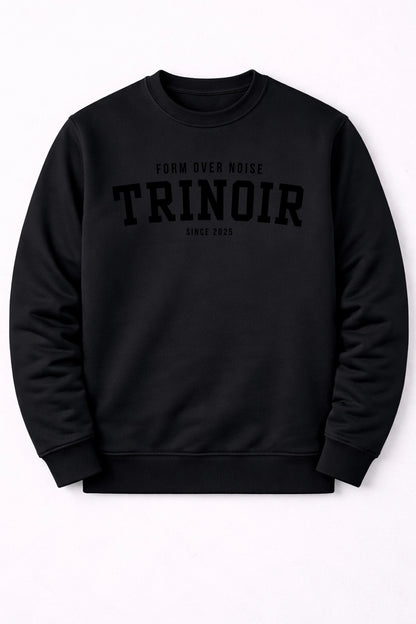 Polerón Crewneck TRINOIR - Negro