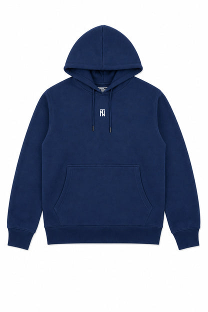 Poleron Hoodie Heavy Cotton - Azul Petróleo