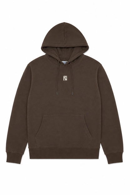 Poleron Hoodie Heavy Cotton - Café