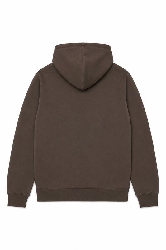 Poleron Hoodie Heavy Cotton - Café
