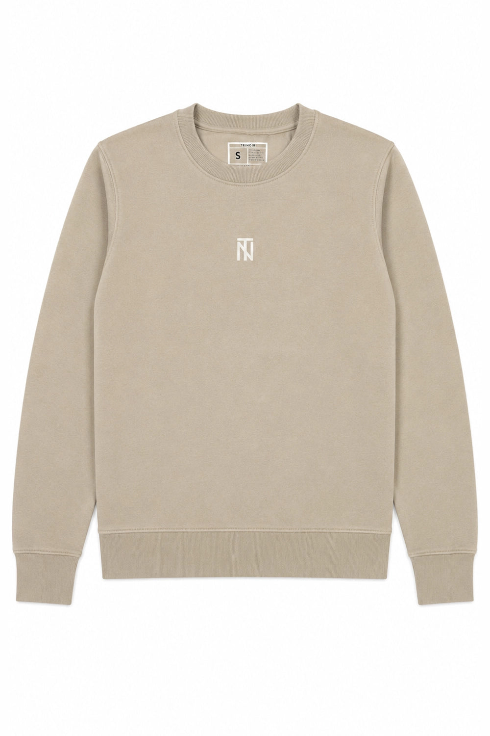 Polerón Crewneck TRINOIR - Beige Desgastado