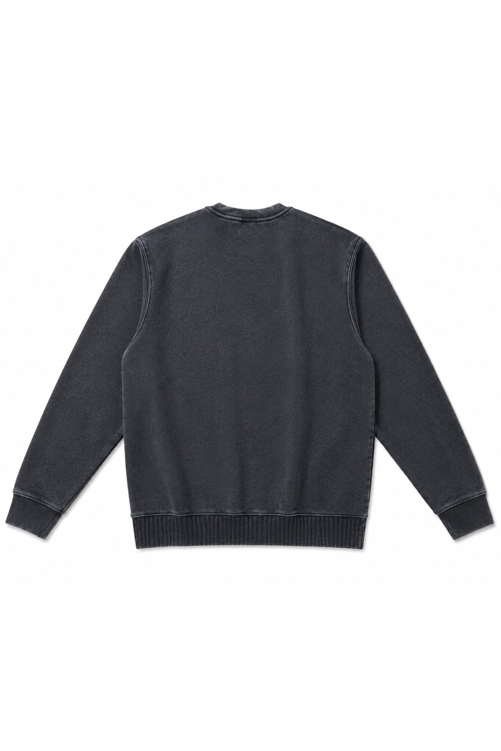 Polerón Crewneck TRINOIR - Negro Desgastado