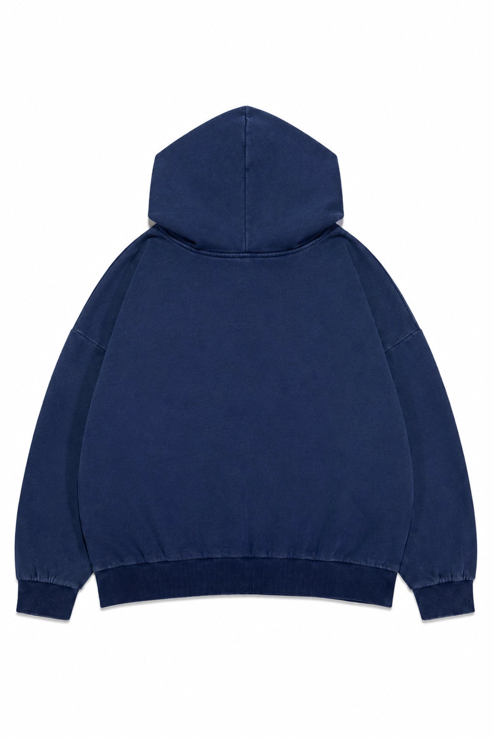 Polerón Oversize Boxy Fit - Azul Desgastado