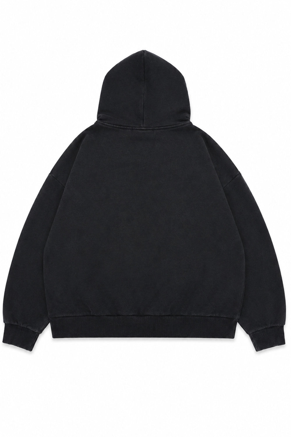 Polerón Oversize Boxy Fit - Negro