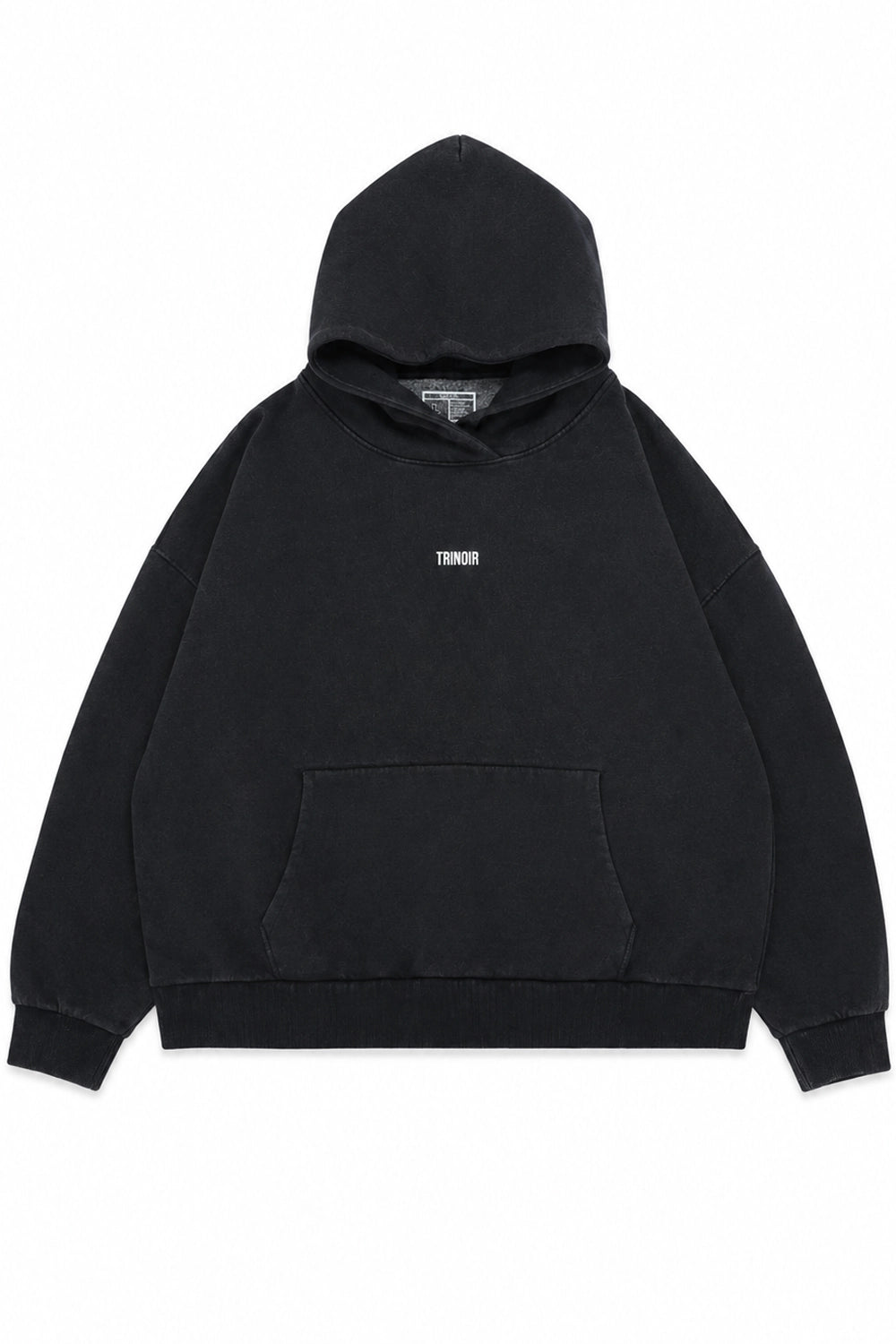 Polerón Oversize Boxy Fit - Negro