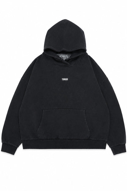 Polerón Oversize Boxy Fit - Negro