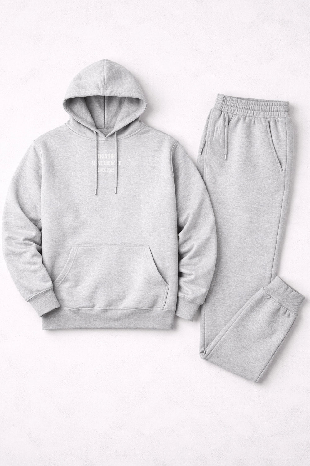 Conjunto Hoodie y Jogger - Gris