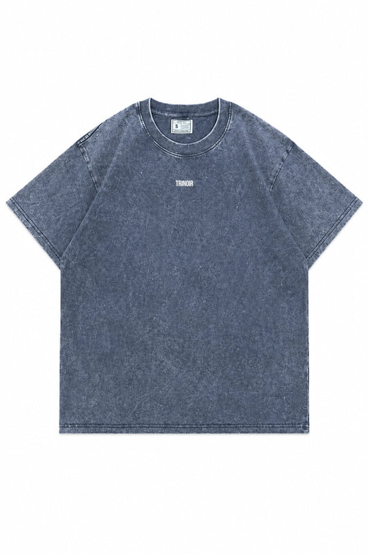 Polera Oversize Normal - Washed Grey