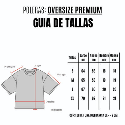 Polera Oversize High Cotton Premium - Beige