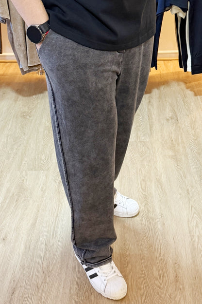Pantalón Buzo - Vintage Black