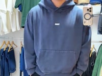 Polerón Oversize Boxy Fit - Azul Desgastado